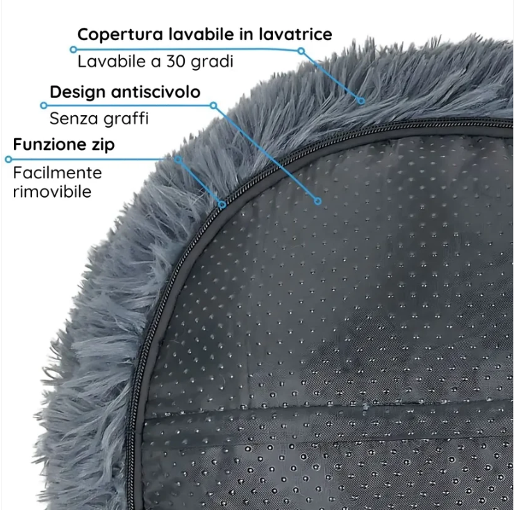 Cuccia Fluffy anti-stress