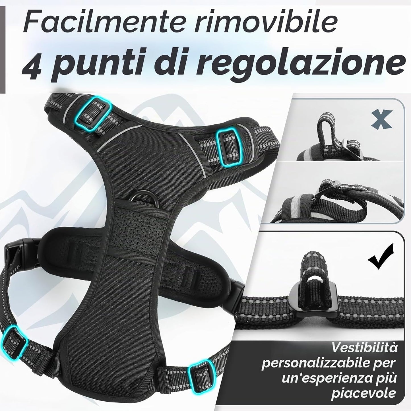 Leo Paw™ - Pettorina confort anti tiro -