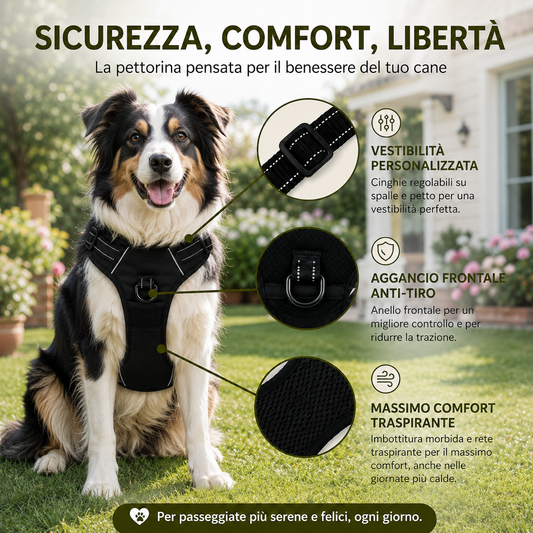 Leo Paw™ - Pettorina confort anti tiro -