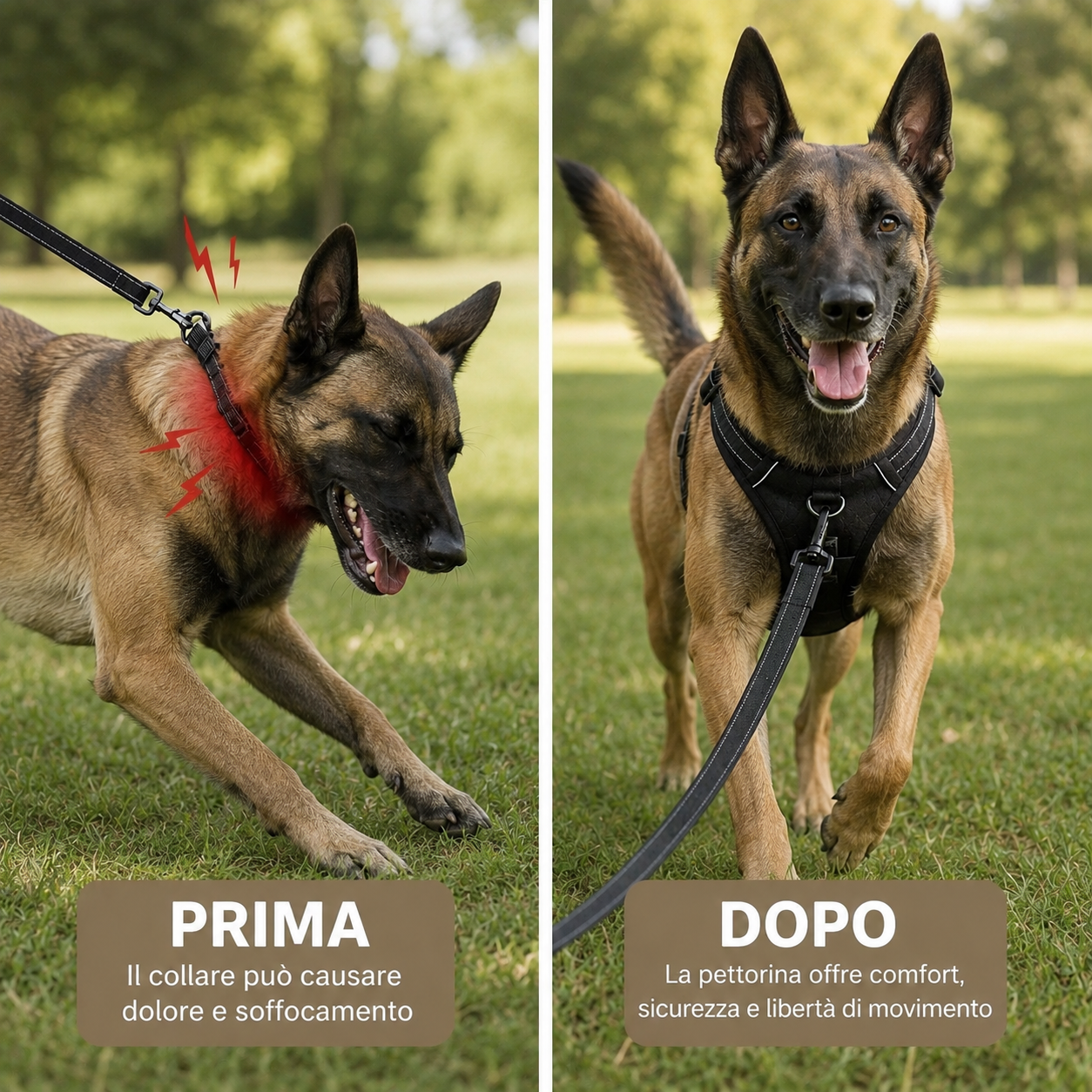 Leo Paw™ - Pettorina confort anti tiro -